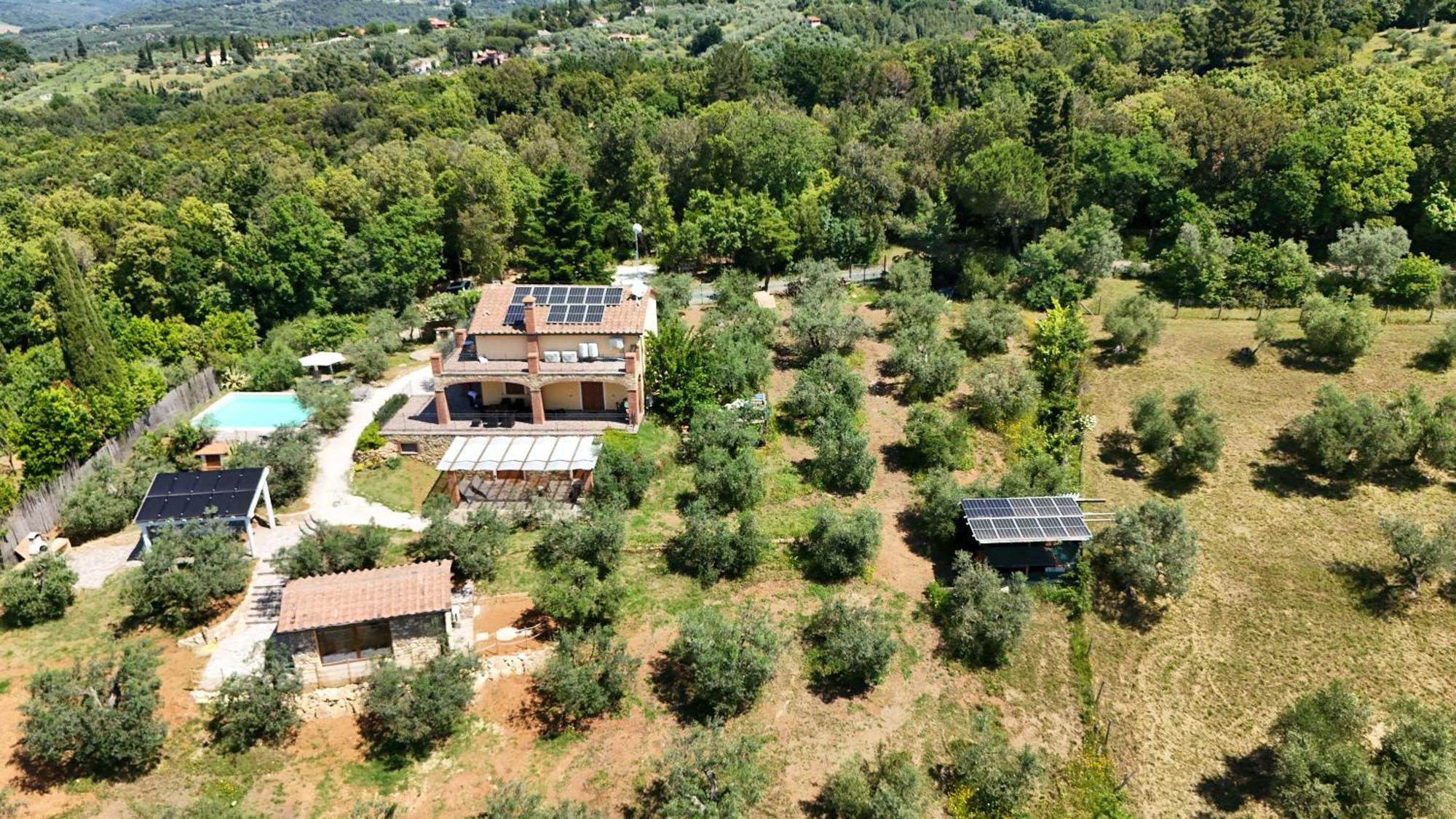 Il Panorama Lejlighed Montescudaio Eksteriør billede